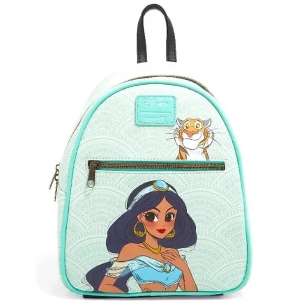 Loungefly Disney‎ Aladdin Jasmine and Rajah Mini Backpack